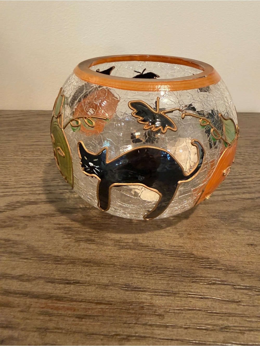 Fifth Avenue Crystal Halloween Candle Holder